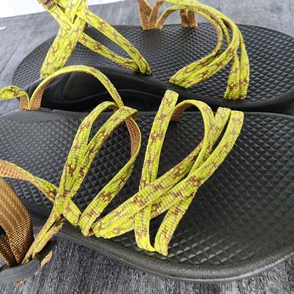 Chaco Sandals Women's Size 5 Green Strappy Adjustable - Picture 3 of 8
